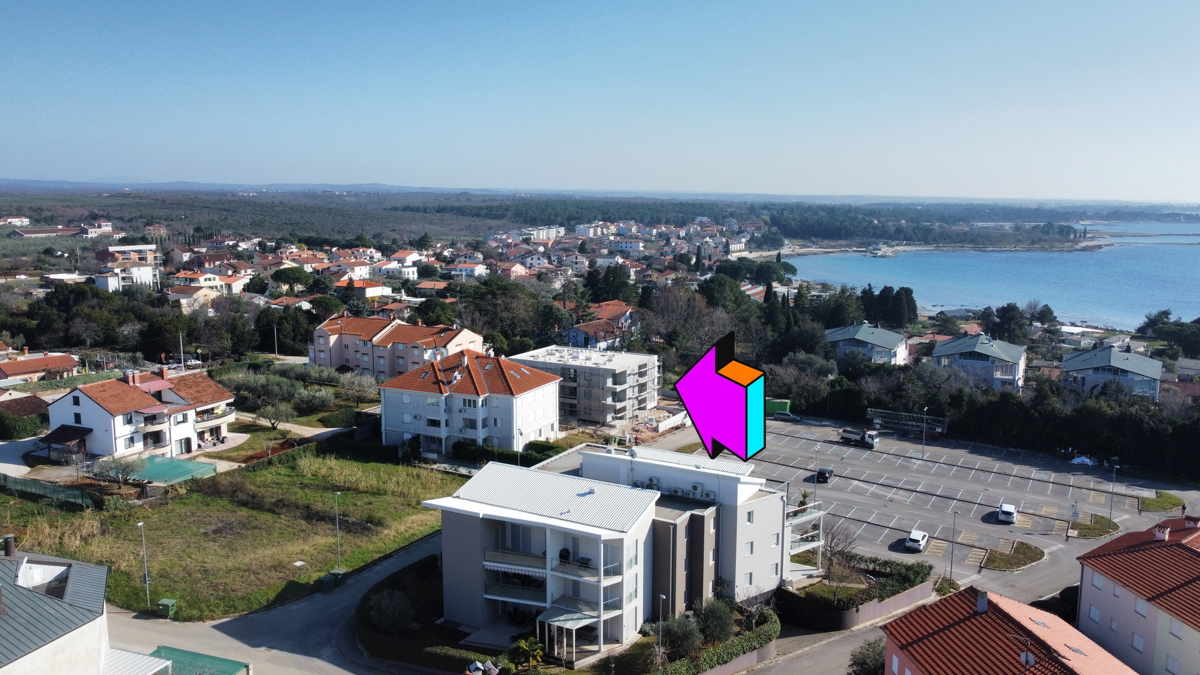 Dvosobno stanovanje v prvom nadstropju v izgradnji